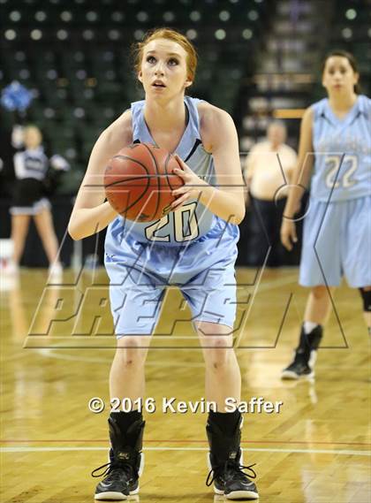 Thumbnail 2 in South Baca [Campo/Vilas/Pritchett] vs. Idalia  (CHSAA 1A Semifinals) photogallery.