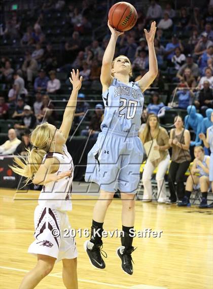 Thumbnail 2 in South Baca [Campo/Vilas/Pritchett] vs. Idalia  (CHSAA 1A Semifinals) photogallery.
