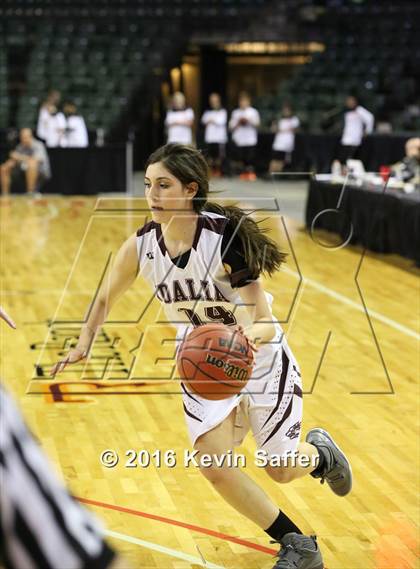Thumbnail 2 in South Baca [Campo/Vilas/Pritchett] vs. Idalia  (CHSAA 1A Semifinals) photogallery.
