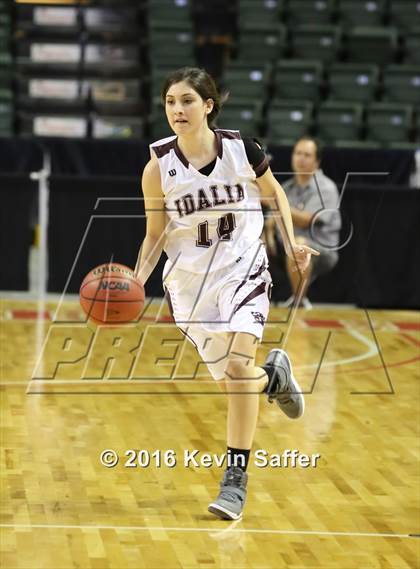 Thumbnail 1 in South Baca [Campo/Vilas/Pritchett] vs. Idalia  (CHSAA 1A Semifinals) photogallery.