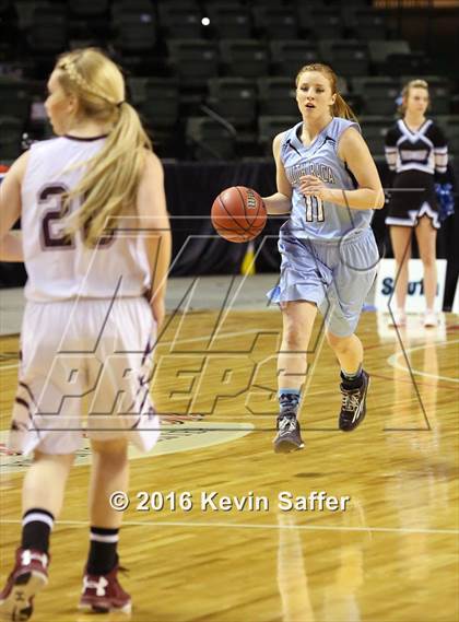 Thumbnail 3 in South Baca [Campo/Vilas/Pritchett] vs. Idalia  (CHSAA 1A Semifinals) photogallery.