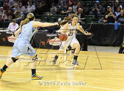 Thumbnail 1 in South Baca [Campo/Vilas/Pritchett] vs. Idalia  (CHSAA 1A Semifinals) photogallery.