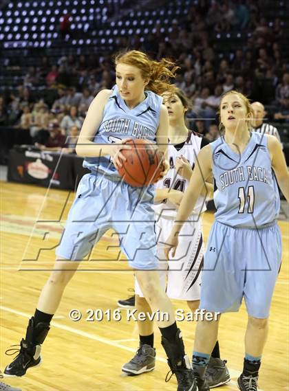 Thumbnail 1 in South Baca [Campo/Vilas/Pritchett] vs. Idalia  (CHSAA 1A Semifinals) photogallery.