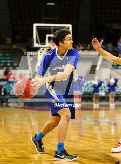 Thumbnail 3 in Lewis-Palmer vs. Longmont (CHSAA 4A Final) photogallery.