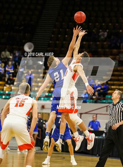 Thumbnail 3 in Lewis-Palmer vs. Longmont (CHSAA 4A Final) photogallery.