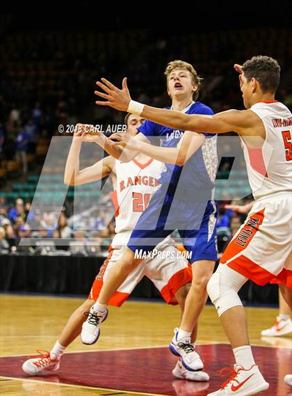 Thumbnail 2 in Lewis-Palmer vs. Longmont (CHSAA 4A Final) photogallery.