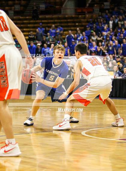 Thumbnail 2 in Lewis-Palmer vs. Longmont (CHSAA 4A Final) photogallery.