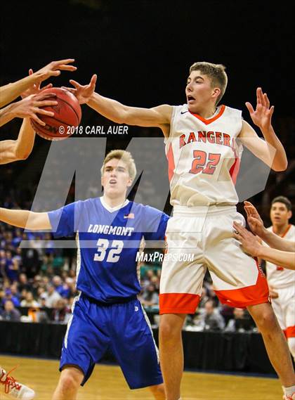 Thumbnail 2 in Lewis-Palmer vs. Longmont (CHSAA 4A Final) photogallery.