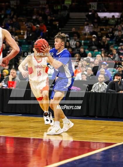 Thumbnail 2 in Lewis-Palmer vs. Longmont (CHSAA 4A Final) photogallery.