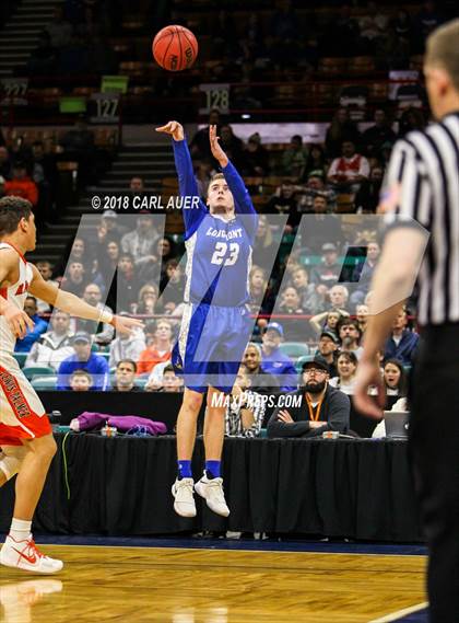Thumbnail 2 in Lewis-Palmer vs. Longmont (CHSAA 4A Final) photogallery.