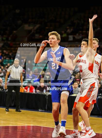 Thumbnail 3 in Lewis-Palmer vs. Longmont (CHSAA 4A Final) photogallery.
