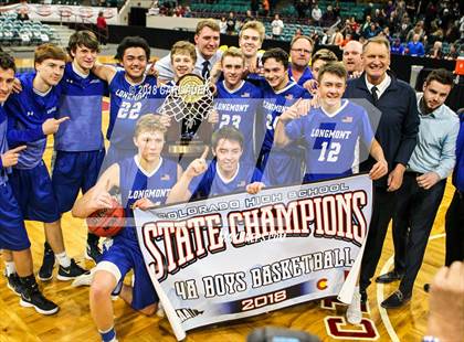 Thumbnail 3 in Lewis-Palmer vs. Longmont (CHSAA 4A Final) photogallery.