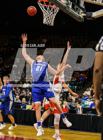 Thumbnail 2 in Lewis-Palmer vs. Longmont (CHSAA 4A Final) photogallery.
