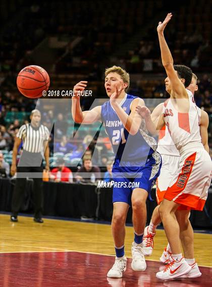 Thumbnail 2 in Lewis-Palmer vs. Longmont (CHSAA 4A Final) photogallery.