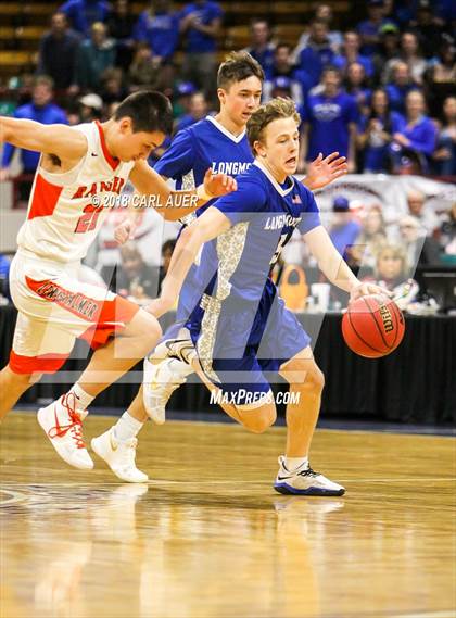 Thumbnail 2 in Lewis-Palmer vs. Longmont (CHSAA 4A Final) photogallery.