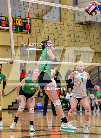 Thumbnail 1 in Tatum vs. Sabine (UIL 3A Region Bi-District) photogallery.