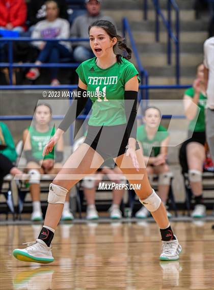Thumbnail 2 in Tatum vs. Sabine (UIL 3A Region Bi-District) photogallery.