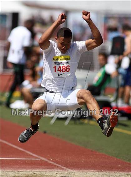 Thumbnail 3 in 45th Arcadia Invitational (Boys Field Events) photogallery.