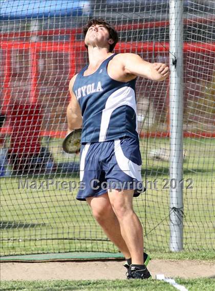 Thumbnail 1 in 45th Arcadia Invitational (Boys Field Events) photogallery.