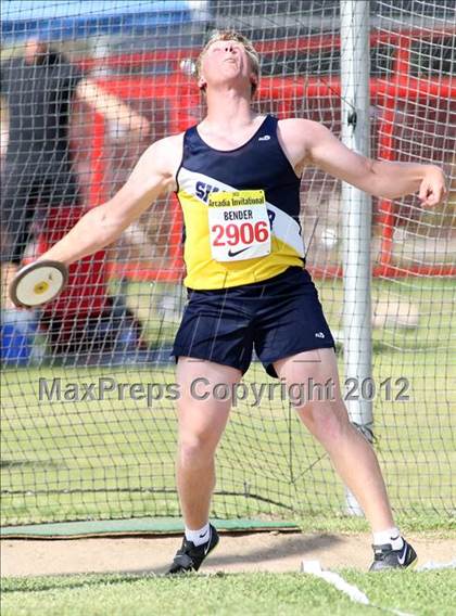 Thumbnail 1 in 45th Arcadia Invitational (Boys Field Events) photogallery.