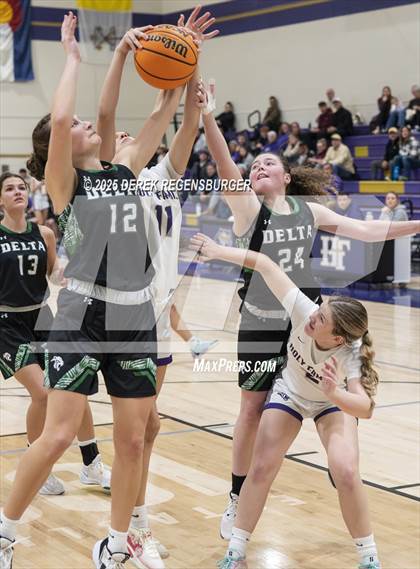 Thumbnail 3 in Holy Family vs Delta (Holy Family Tournament) photogallery.