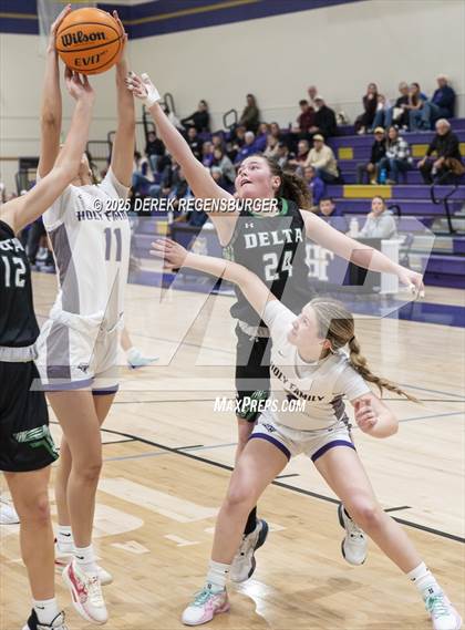 Thumbnail 2 in Holy Family vs Delta (Holy Family Tournament) photogallery.