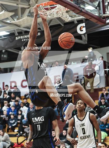 Thumbnail 3 in IMG Academy vs Link Academy (Spalding Hoophall Classic) photogallery.