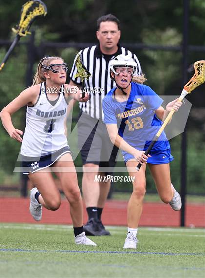 Thumbnail 3 in Irondequoit @ Our Lady of Mercy (NYSPHSAA Section 5 Class B Quarterfinals) photogallery.