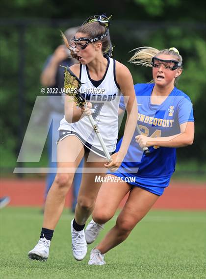 Thumbnail 1 in Irondequoit @ Our Lady of Mercy (NYSPHSAA Section 5 Class B Quarterfinals) photogallery.