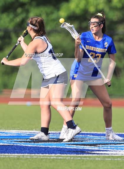 Thumbnail 2 in Irondequoit @ Our Lady of Mercy (NYSPHSAA Section 5 Class B Quarterfinals) photogallery.