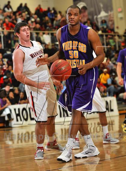 Thumbnail 3 in Webb [J. F.] vs Word of God Christian Academy (HighSchoolOT.com Invitational)  photogallery.