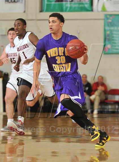 Thumbnail 1 in Webb [J. F.] vs Word of God Christian Academy (HighSchoolOT.com Invitational)  photogallery.