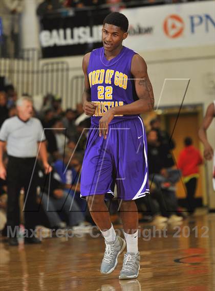 Thumbnail 1 in Webb [J. F.] vs Word of God Christian Academy (HighSchoolOT.com Invitational)  photogallery.