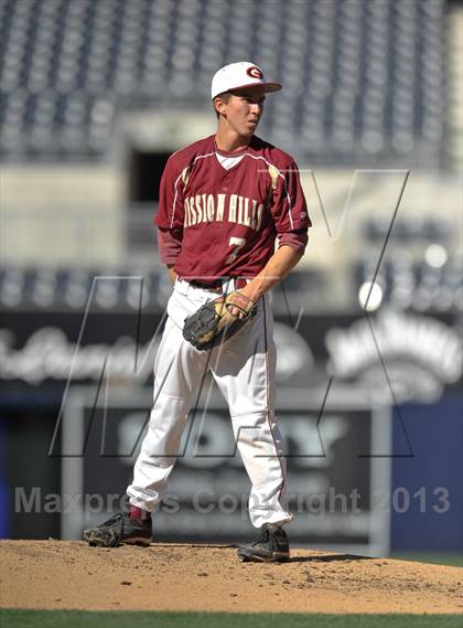 Thumbnail 2 in Escondido vs. Mission Hills at Petco Park photogallery.