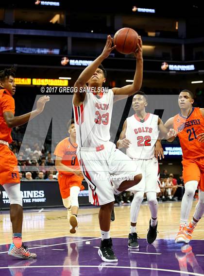 Thumbnail 1 in James Logan vs Roosevelt (CIF State D1 Final) photogallery.
