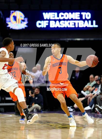 Thumbnail 3 in James Logan vs Roosevelt (CIF State D1 Final) photogallery.