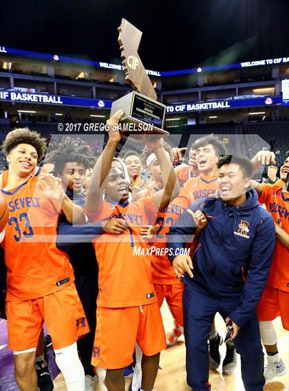 Thumbnail 3 in James Logan vs Roosevelt (CIF State D1 Final) photogallery.