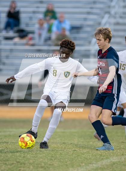Thumbnail 3 in Terry Sanford vs. Pine Forest (PAC Tournament Semifinal) photogallery.