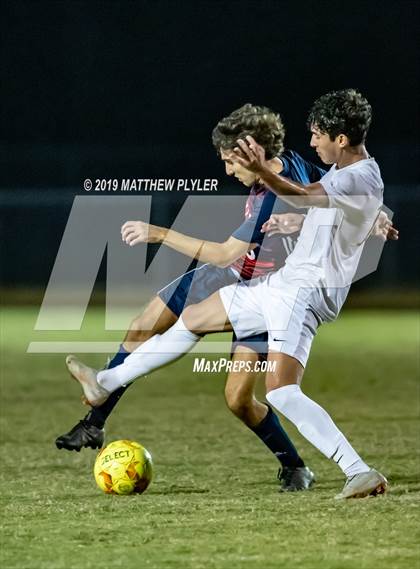 Thumbnail 2 in Terry Sanford vs. Pine Forest (PAC Tournament Semifinal) photogallery.