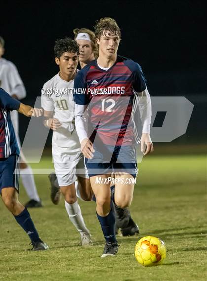Thumbnail 2 in Terry Sanford vs. Pine Forest (PAC Tournament Semifinal) photogallery.