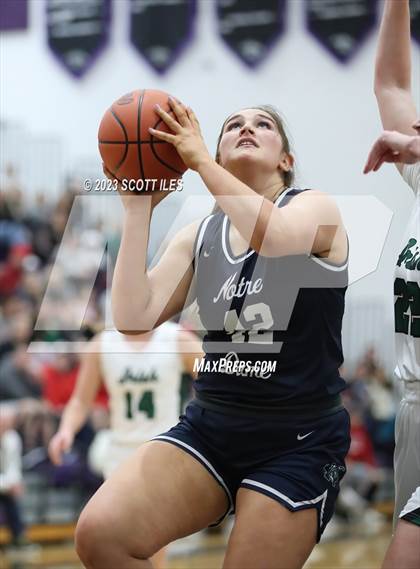 Thumbnail 3 in Notre Dame vs Fisher Catholic (OHSAA D4 Regional Semifinal) photogallery.