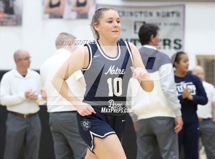 Thumbnail 2 in Notre Dame vs Fisher Catholic (OHSAA D4 Regional Semifinal) photogallery.