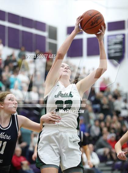 Thumbnail 1 in Notre Dame vs Fisher Catholic (OHSAA D4 Regional Semifinal) photogallery.