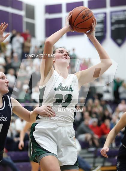 Thumbnail 2 in Notre Dame vs Fisher Catholic (OHSAA D4 Regional Semifinal) photogallery.