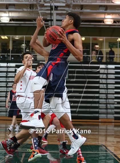 Thumbnail 3 in Annandale vs Madison-Ridgeland Academy (George Long Holiday Hoops Tournament) photogallery.