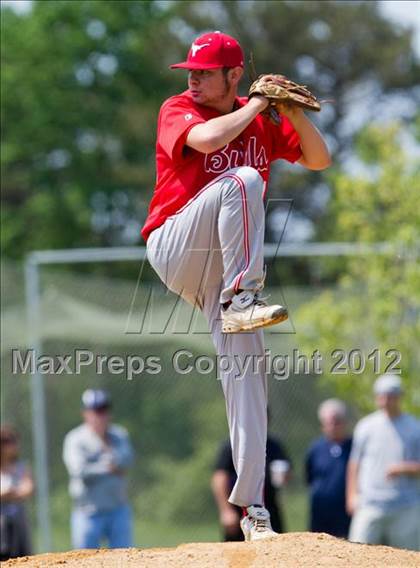 Thumbnail 2 in Eastport-South Manor vs Smithtown East - Section XI Class AA Playoffs photogallery.
