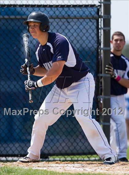 Thumbnail 2 in Eastport-South Manor vs Smithtown East - Section XI Class AA Playoffs photogallery.