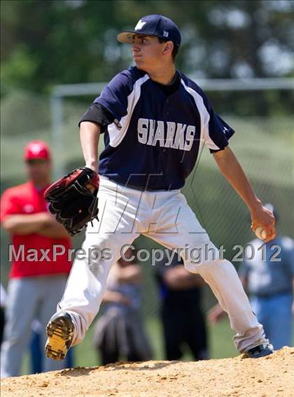 Thumbnail 1 in Eastport-South Manor vs Smithtown East - Section XI Class AA Playoffs photogallery.
