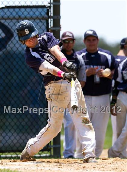 Thumbnail 3 in Eastport-South Manor vs Smithtown East - Section XI Class AA Playoffs photogallery.