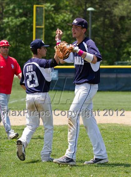 Thumbnail 3 in Eastport-South Manor vs Smithtown East - Section XI Class AA Playoffs photogallery.